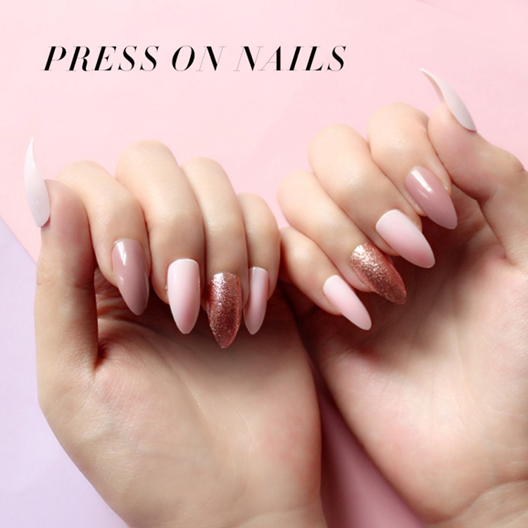 Newair Press On Nails Supplier Gel Nails Stiletto Nails Gliter Nails