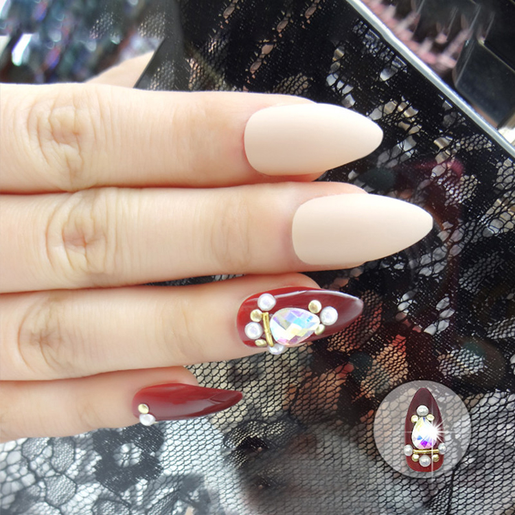 Wholesale Jewelry Nail Tips False Nail Tip For Nail Art Desig