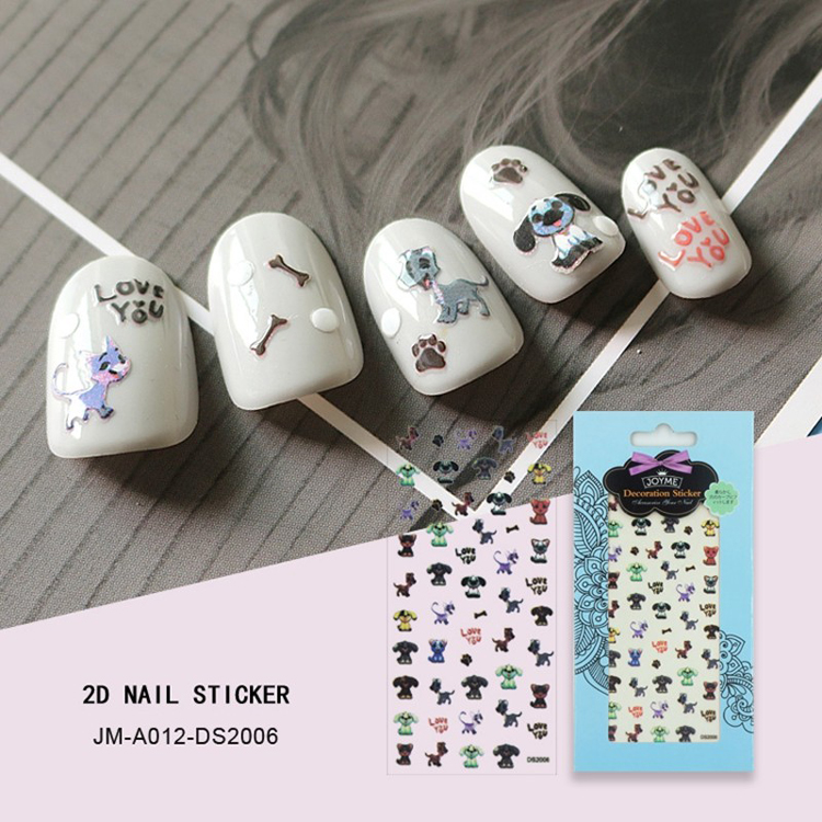 Puppy 2D Nail Sticker