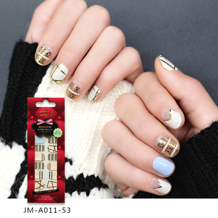 New Arrival Waterproof Lasting Fashion Nail Sticker Gel