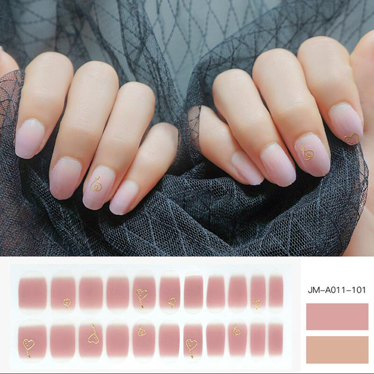 Nade Ombre 3D Metallic Nail Strip