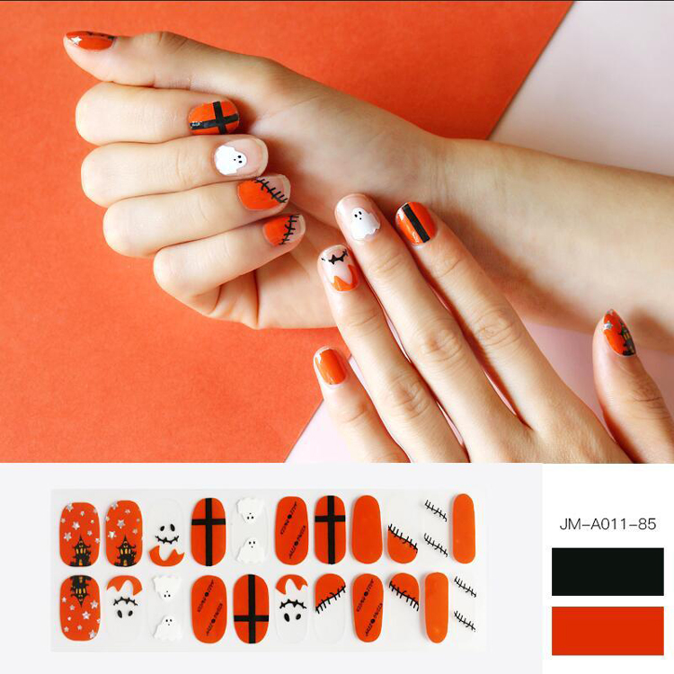 Holloween Design Gel Nail Strip
