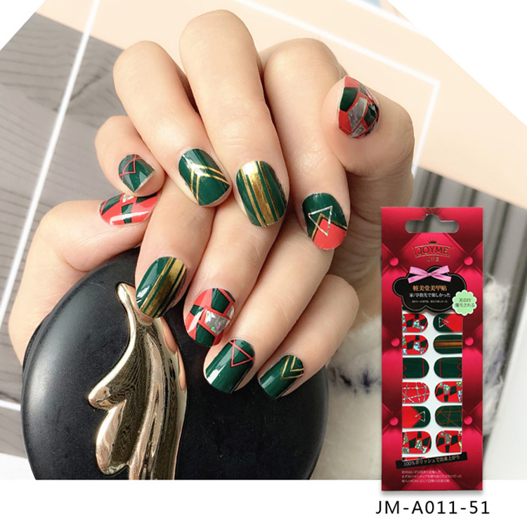 Wholesale Custom Nail Wraps Nail Art Decoration Sticker For Women