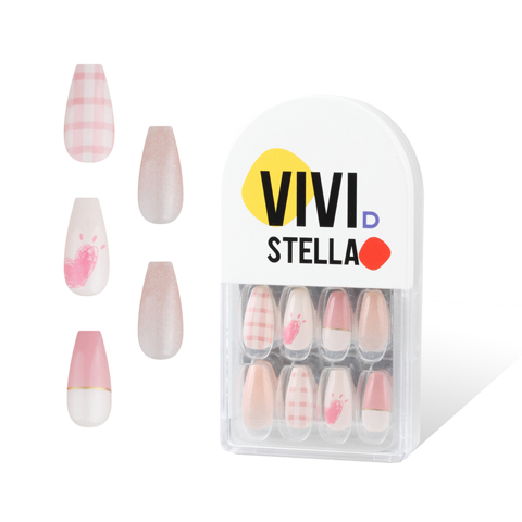 Fashion Medium Coffin Press On Nail Tips